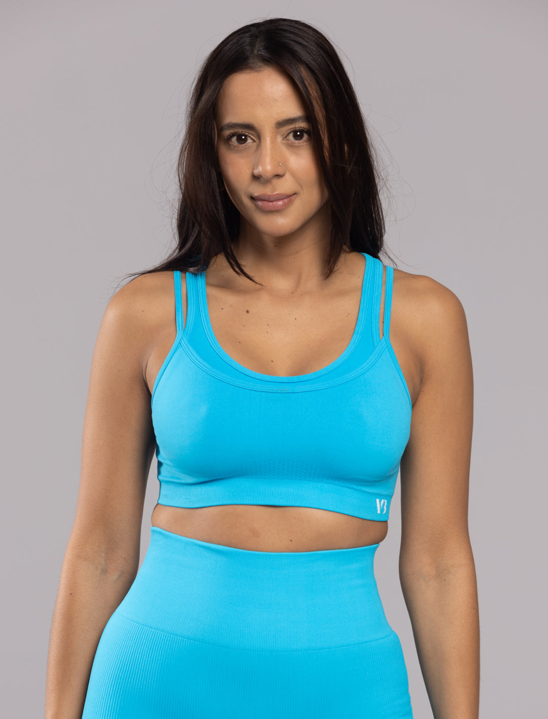 Royal Bruise Yoga Bra Blue, Made With Fair Trade Organic Cotton Incredibly  Comfortable for Yoga, Pilates or Just Working From Home 
