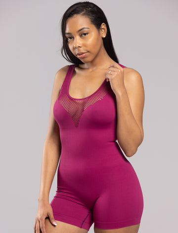 Short Sculpting Jumpsuit