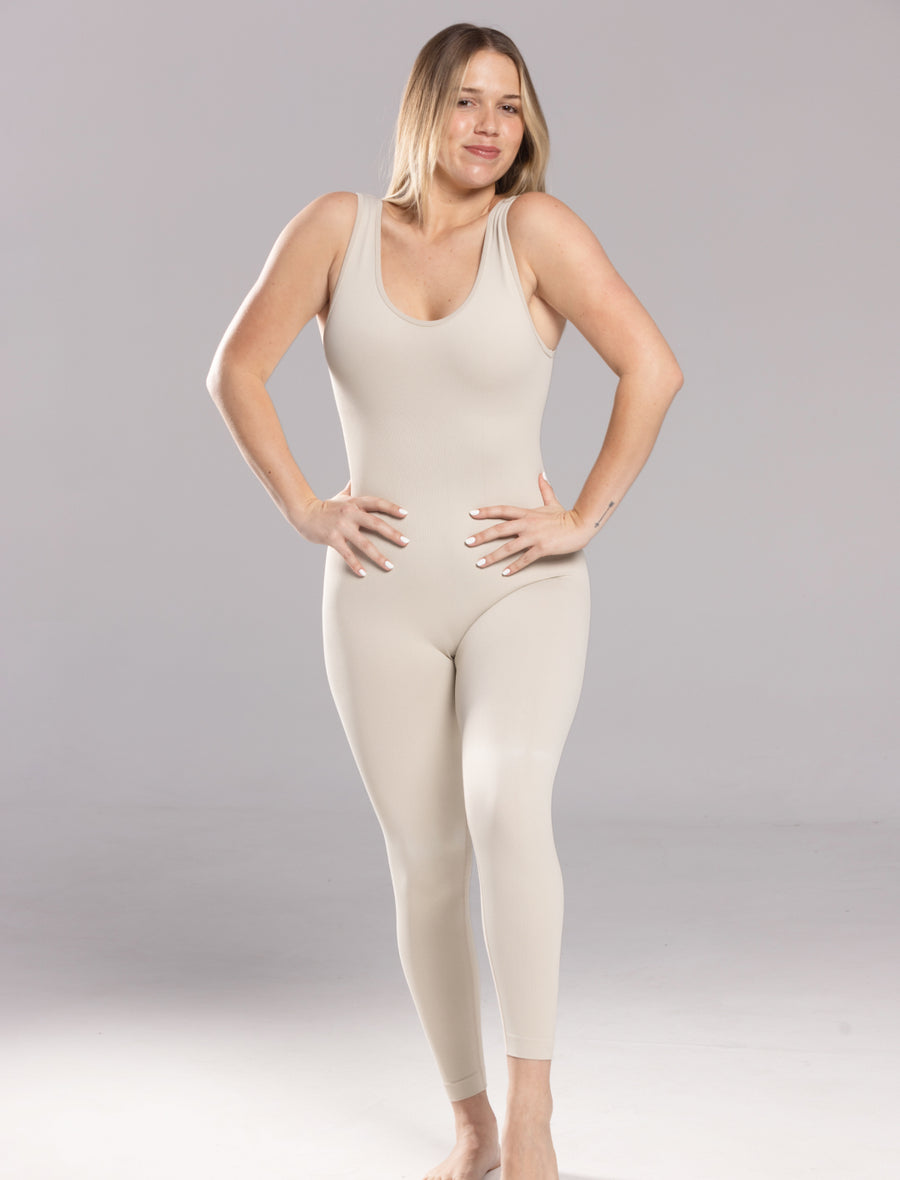 Long Sculpting Jumpsuit